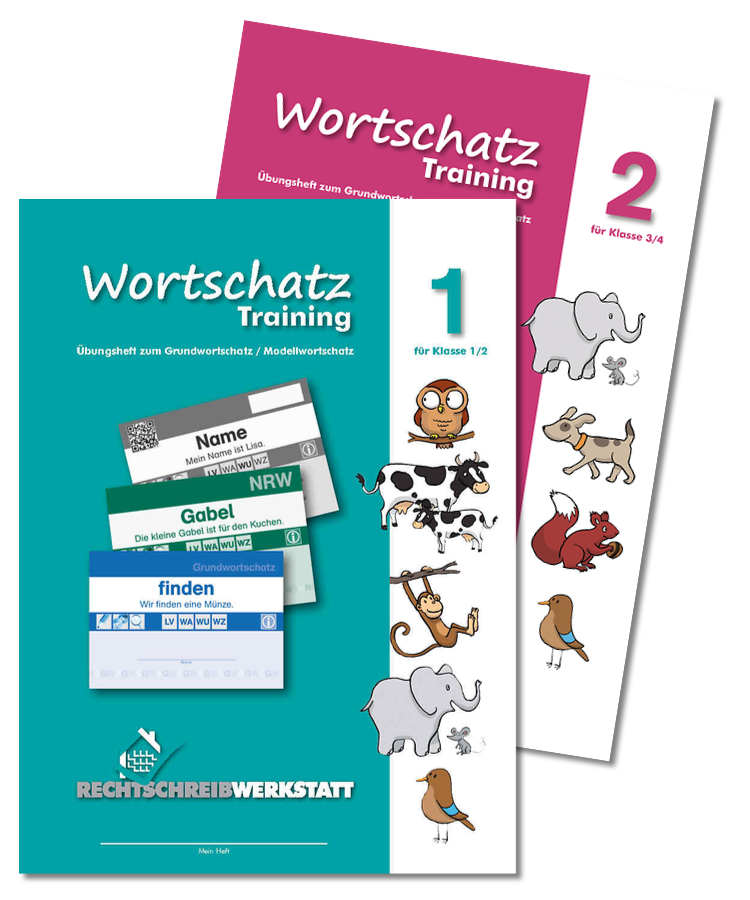 Übungsheft Wortschatz-Training 1 und 2